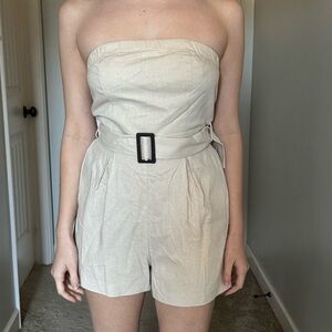 Monteau Beige Knit Garment